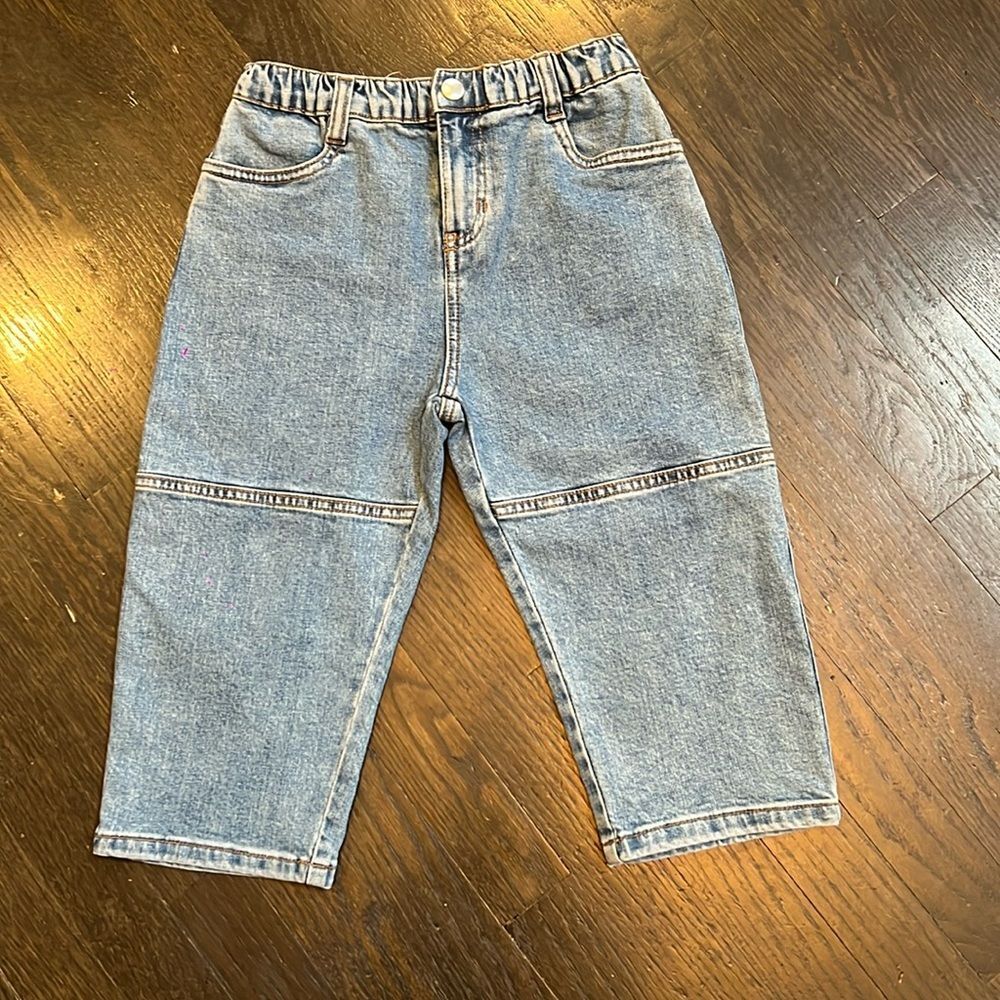 Open Edit Boys Size 5 Baggy 90s Tapered Jeans | Retro Y2K Style
